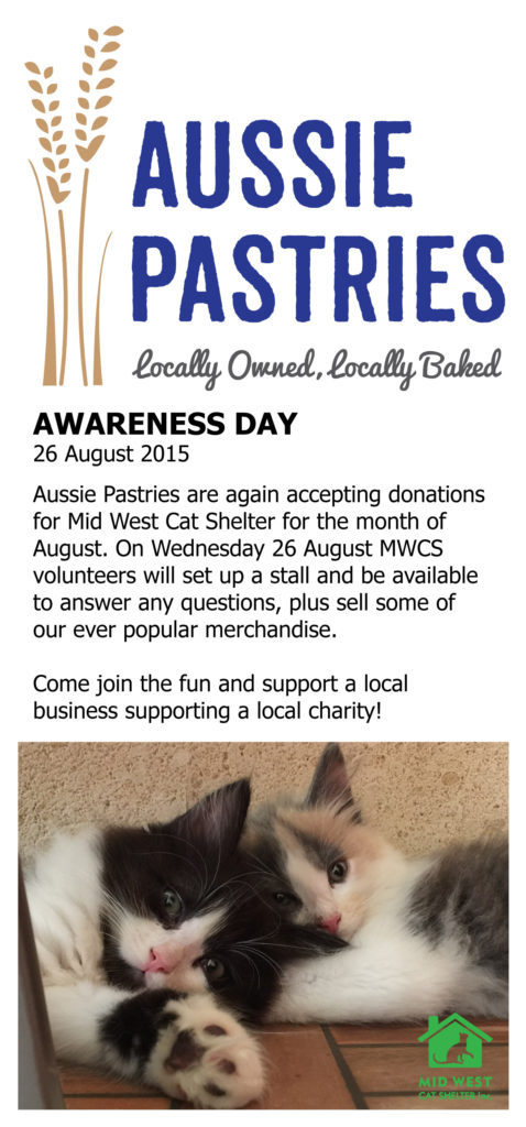 Aussie Pastries Awareness Day Aug 2015